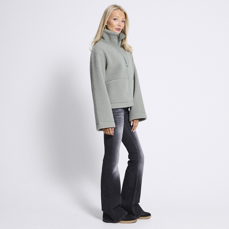 Pile jacket "Maxime" Light Army Green